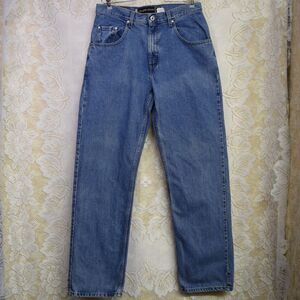 Levis SilverTab Straight + Loose Mens Jeans Size 32x34 Medium Wash Early 2000s